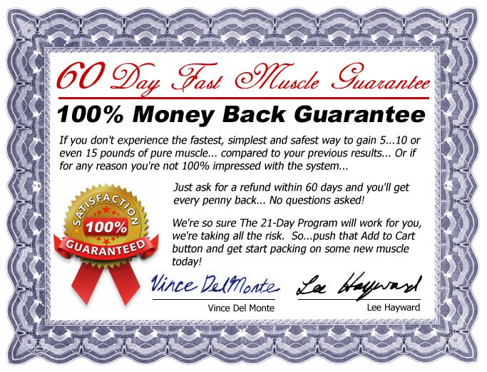 100% money back guarantee
