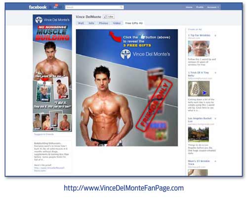 Vince Del Monte Facebook Fan Page